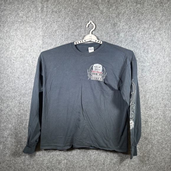 Gildan Other - Gildan Mens XL Blue New Mexico Red River 2009 Graphic Long Sleeve T-Shirt